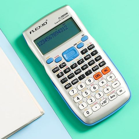 Máy tính khoa học Thiên Long - Flexio FX590VN Xanh Thiên Thanh