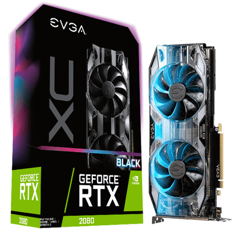 EVGA GeForce RTX 2080 XC BLACK EDITION GAMING