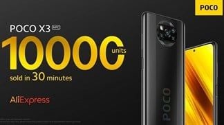 Chỉ riêng trên AliExpress, 10.000 chiếc POCO X3 NFC đã 'bốc hơi' sau 30 phút mở bán, đúng là hàng xịn giá thơm có khác