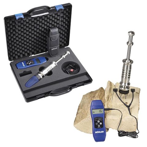 Bộ máy đo độ ẩm trên gỗ Wöhler H 420 - SET