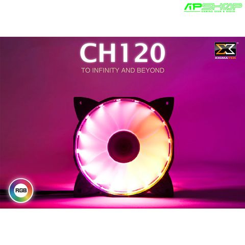 Fan Xigmatek Galaxy Premium RGB CH120 1 Fan Pack - 120mm