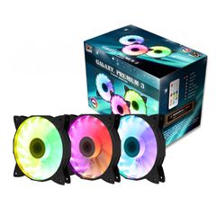  Fan Xigmatek Galaxy Premium RGB CH120 3 Fan Pack - 120mm 