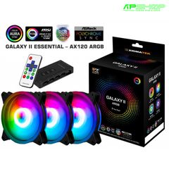  Fan Xigmatek Galaxy II Essential - AX120 ARGB ( 3 FAN , Controller , Power Hub ) 