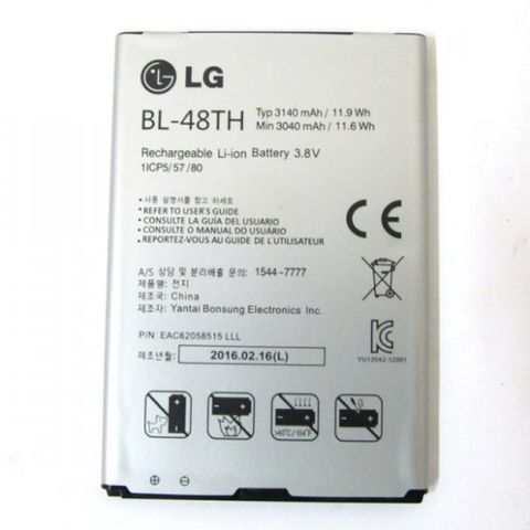 Pin Lg Bl-48th - 3140 Mah ( E980 / E985 / E988 / F240 / Lg Optimus G Pro )