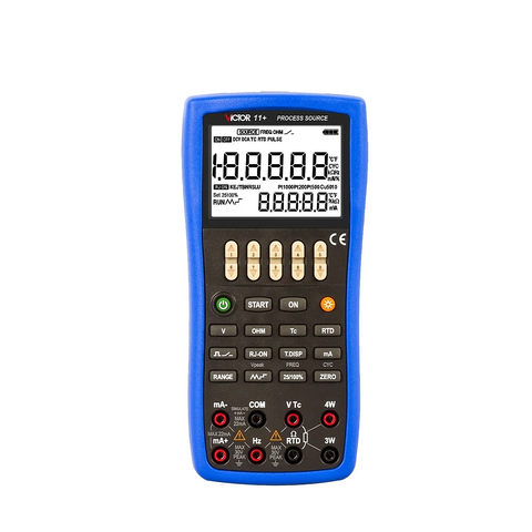 Máy hiệu chuẩn nhiệt độ di động VICTOR 11+ (-10～1100mVDC, -1～11VDC, 0～22mADC)
