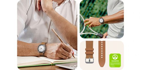 Dây da Eco Hybrid Galaxy Watch, Size M/L