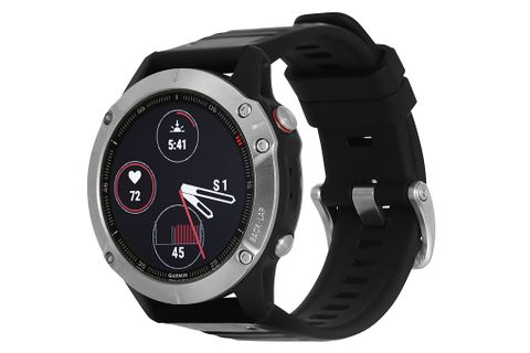 Đồng hồ thông minh Garmin Fenix 6 dây silicone đen