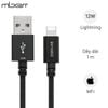 Cáp Lightning MFI 1m Mbest DS950-WB Đen
