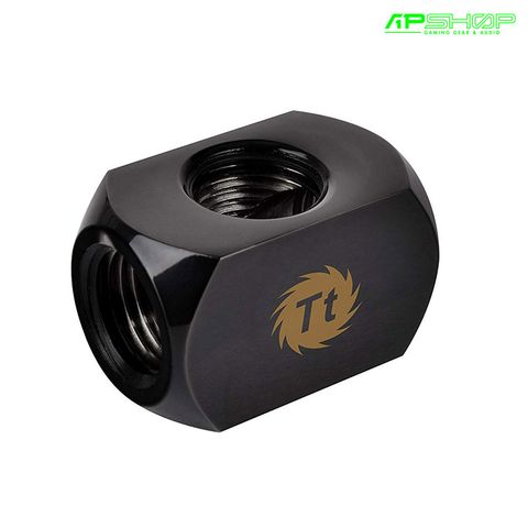 Fit Nối Ống Thermaltake Pacific 4 Way G1/4 Connector Block - Black