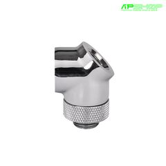  Fit Nối Thermaltake Pacific G1/4 45 Degree Adapter - Chrome 