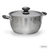Nồi inox 3 đáy nắp kính 24 cm Fivestar FSN 24IN1