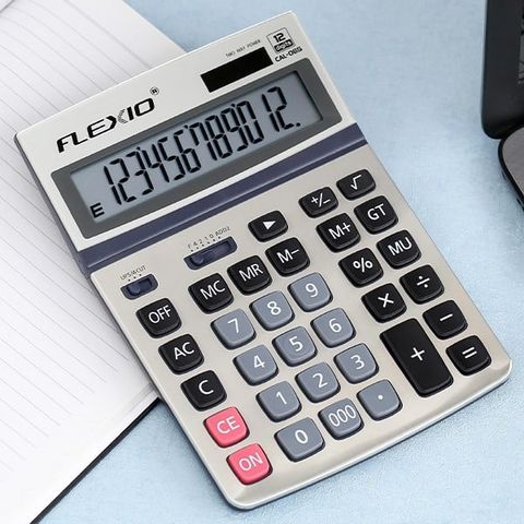 Máy tính cầm tay Thiên Long - Flexio CAL-06S Xanh Navy
