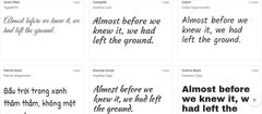  100+ font chữ đẹp, hỗ trợ Tiếng Việt cho Word, Excel, Photoshop 