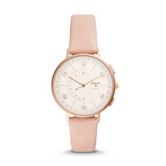  Đồng Hồ Thông Minh Fossil Hybrid Ftw5029 - Harper Blush Leather 