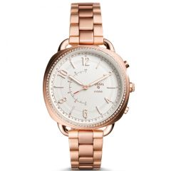  Đồng Hồ Thông Minh Fossil Hybrid Ftw1208 - Accomplice Rose Gold-tone Stainless Steel 