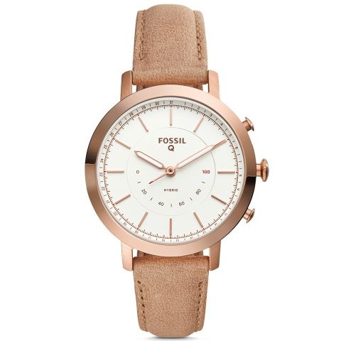 Đồng Hồ Thông Minh Fossil Hybrid Ftw5007 - Neely Bone Leather