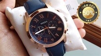 Đồng hồ Fossil chính hãng đón tháng 10 với hotsale đồng giảm 50% tất cả các sản phẩm, deal cực đã bạn nhất định sẽ hài lòng