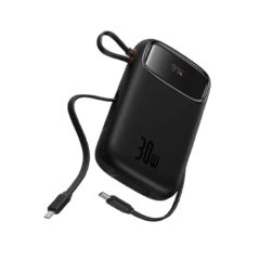  Pin sạc dự phòng Baseus Qpow2 màn hình số 10.000mAh 30W kèm 2 cáp type C 
