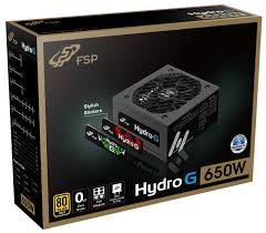 Fsp Power Supply Hydro G Series Model Hg650 Active Pfc 80 Plus Gold