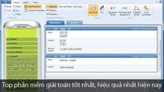  TOP 4 phần mềm giải toán trên máy tính tốt nhất hiện nay 