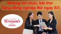  50+ lời chúc 8/3 cho bạn bè, đồng nghiệp nữ hay, ý nghĩa nhất 2021 
