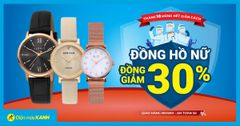  Sale lớn Tháng 10 - Đồng hồ nữ giảm SỐ 30%, hàng hiệu giảm tiền triệu, giao nhanh miễn phí 