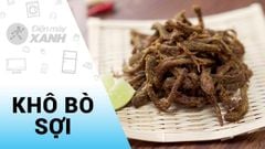  2 Cách làm khô bò sợi bằng chảo chống dính và lò nướng tại nhà thơm ngon 