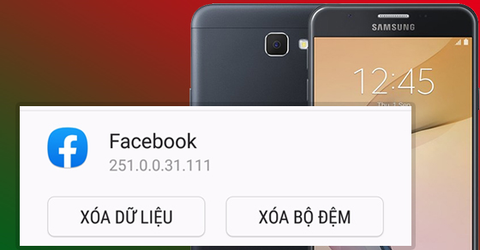 Hướng dẫn cách xóa dữ liệu một ứng dụng Samsung Galaxy J7 Prime
