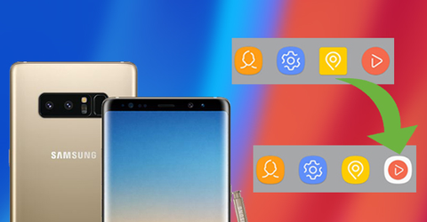 Cách thay đổi khung biểu tượng ứng dụng trên Samsung Galaxy Note 8