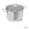 Nồi inox 3 đáy nắp inox 28 cm Fivestar FSN28-SW