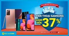  Điện thoại Samsung giảm giá sập sàn tháng 10 đến 37%, hỗ trợ trả góp, giao nhanh 