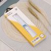 Dây da đồng hồ size 12mm Trắng L009-01-12
