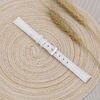 Dây da đồng hồ size 12mm Trắng L009-01-12