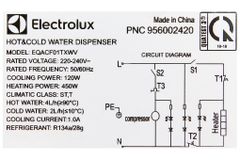  Máy nước nóng lạnh Electrolux EQACF01TXWV 