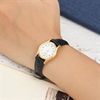 Dây da đồng hồ size 12 mm xanh dương G072