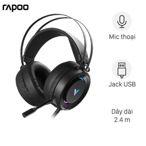 Tai nghe Gaming Rapoo VH500 7.1 Đen