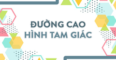  Công thức tính đường cao trong tam giác thường, vuông, đều, cân cực dễ 