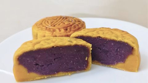 Cách làm bánh trung thu nhân khoai lang tím siêu hấp dẫn, đơn giản dễ làm