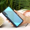Ốp lưng Galaxy A50/A50s Nhựa cứng viền dẻo Pure V JM Xanh Navy