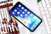 Ốp iPhone XS Max cứng viền dẻo Tempered Glass COSANO SRM511 Trắng Đen