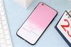 Ốp lưng iPhone 6/6S+ nhựa cứng viền dẻo TPU+PC UV OSMIA CKTG225 Hồng