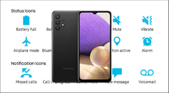  Ý nghĩa các biểu tượng trên điện thoại Samsung và cách bật, tắt 