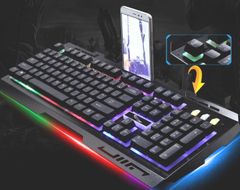  Keyboard G700 chuyên game (màu đen+có đèn) 