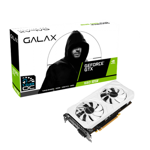 Card Màn Hình Galax Geforce Gtx 1660 Super Ex White