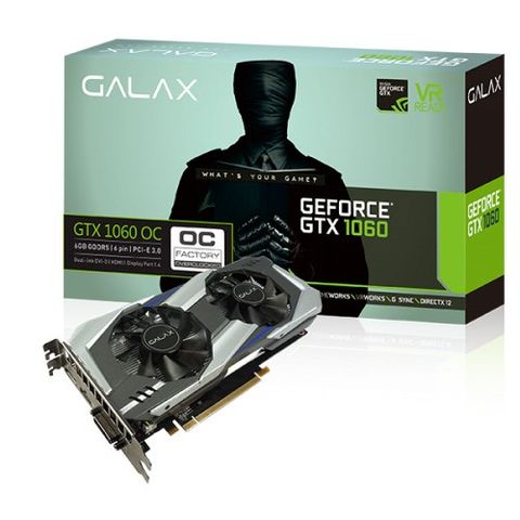 VGA Galax GTX 1060 OC 6GB 2 Fan