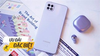 Samfans biết gì chưa? Khi sở hữu Galaxy A22, nhận về liền tay loạt ưu đãi 'ngon hết nấc' trị giá tới 700k, tham gia liền!
