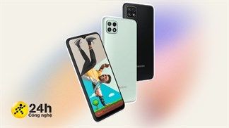 Galaxy A22s 5G ra mắt: Màn hình giọt nước hỗ trợ tốc độ làm mới 90Hz, dùng vi xử lý Dimensity, giá thì sao?