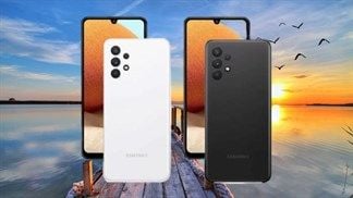 Smartphone tầm trung Galaxy A32 4G lộ thiết kế qua hình ảnh render báo chí, cho thấy nhiều điểm khác biệt so với phiên bản 5G
