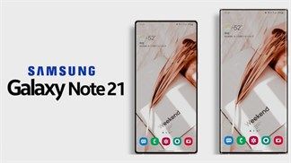 Galaxy Note 21 được cho là đang thử nghiệm hai màn hình, một trong số đó là ẩn camera dưới màn hình