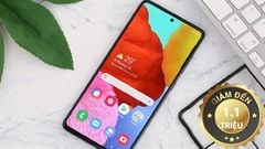  Tham gia hotsale cuối tuần, Samsung chỉ góp mặt Galaxy A51 (8GB/128GB) nhưng vẫn rất chất, giảm ngay 1.1 triệu đáng để bạn sở hữu 